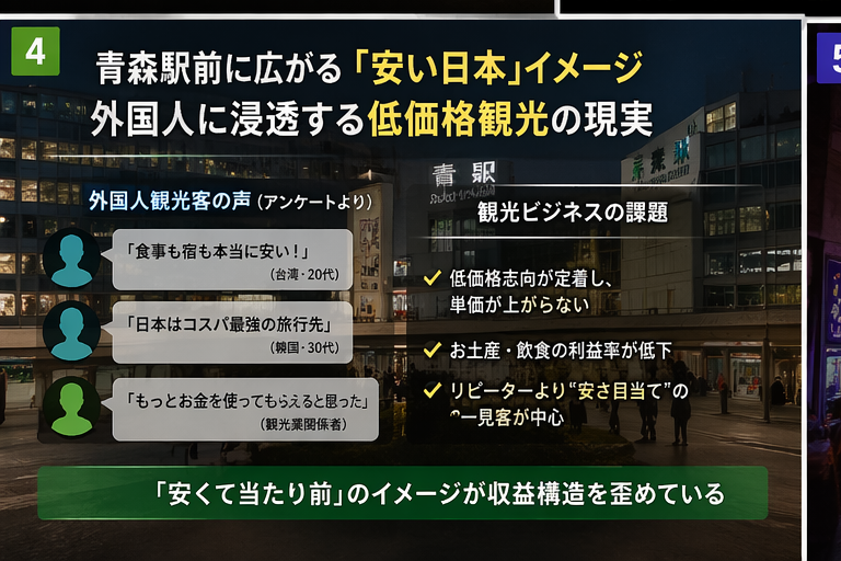 青森駅前の観光ビジネスが抱える課題と未来の展望