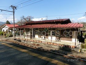 武州日野メンズエステの駅前の写真です。picture of Bushūhino station where to find spa and massage salons