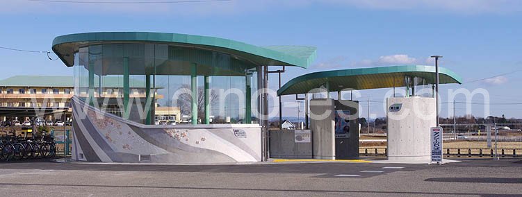 用土メンズエステの駅前の写真です。picture of Yōdo station where to find spa and massage salons