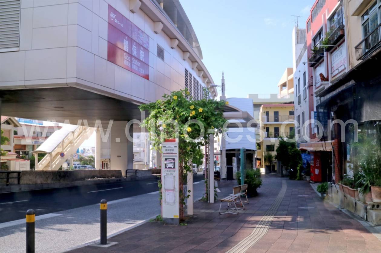 儀保メンズエステの駅前の写真です。picture of Gibo station where to find spa and massage salons