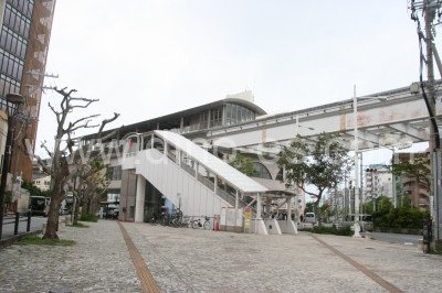 美栄橋メンズエステの駅前の写真です。picture of Miebashi station where to find spa and massage salons