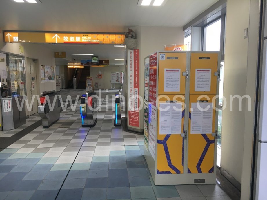 牧志メンズエステの駅前の写真です。picture of Makishi station where to find spa and massage salons