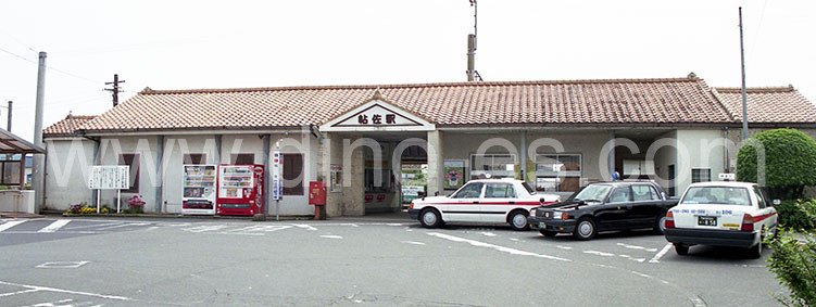 帖佐メンズエステの駅前の写真です。picture of Chōsa station where to find spa and massage salons