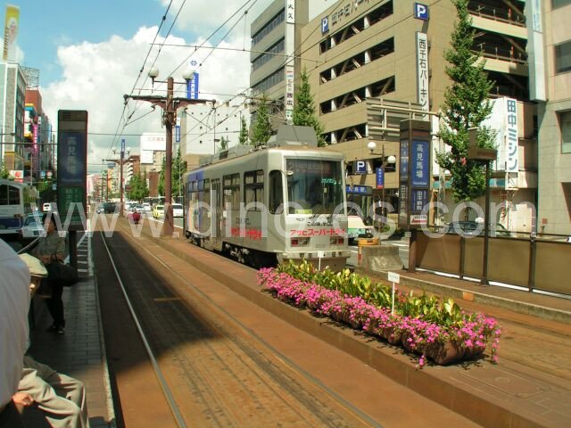 高見馬場メンズエステの駅前の写真です。picture of Takamibaba station where to find spa and massage salons