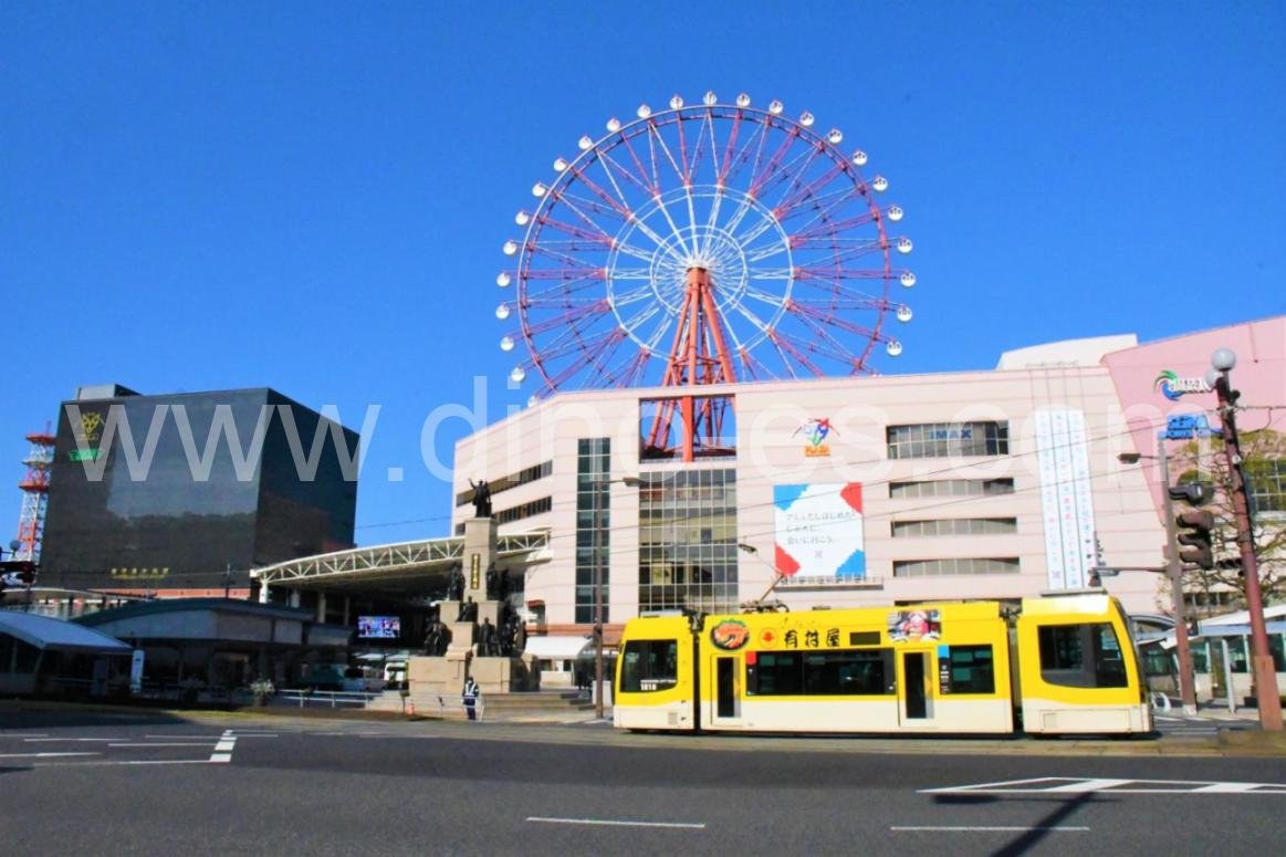 鹿児島中央駅前メンズエステの駅前の写真です。picture of Kagoshimachūōekimae station where to find spa and massage salons