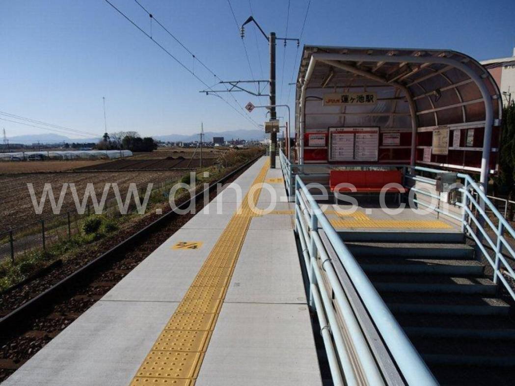 蓮ヶ池メンズエステの駅前の写真です。picture of Hasugaike station where to find spa and massage salons