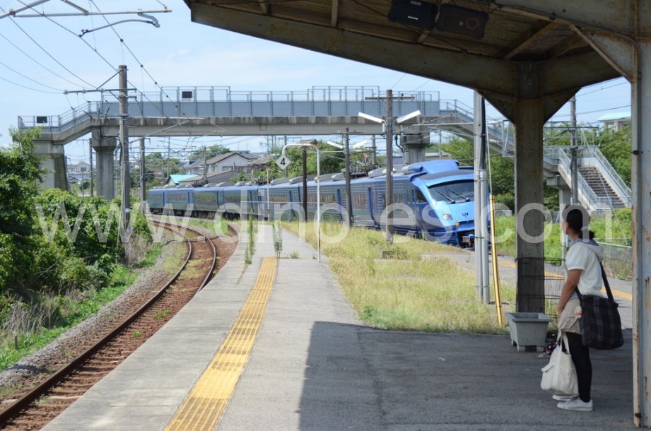 長洲メンズエステの駅前の写真です。picture of Nagasu station where to find spa and massage salons