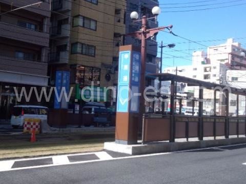 中洲通メンズエステの駅前の写真です。picture of Nakasudori station where to find spa and massage salons