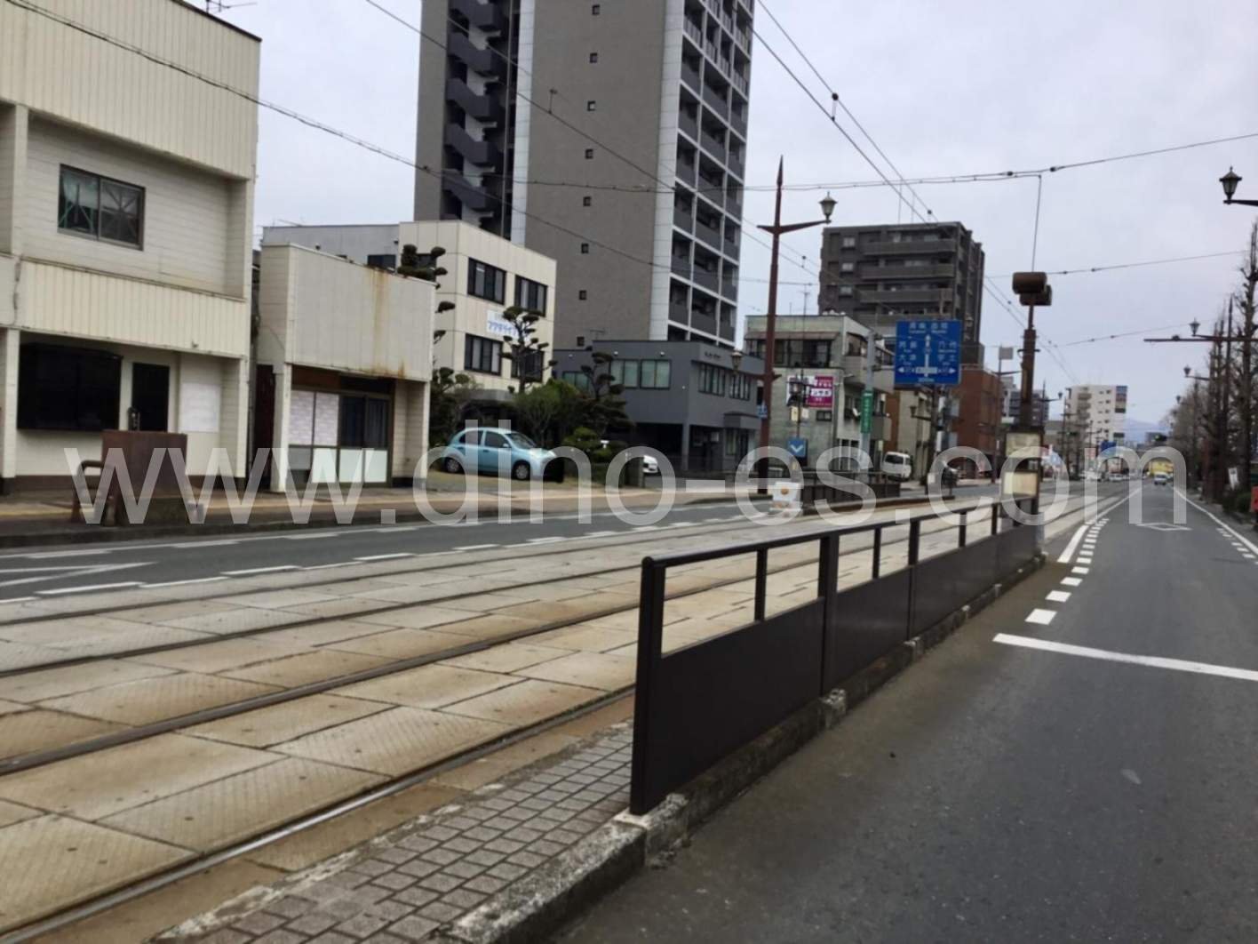 八丁馬場メンズエステの駅前の写真です。picture of Hatchōbabā station where to find spa and massage salons