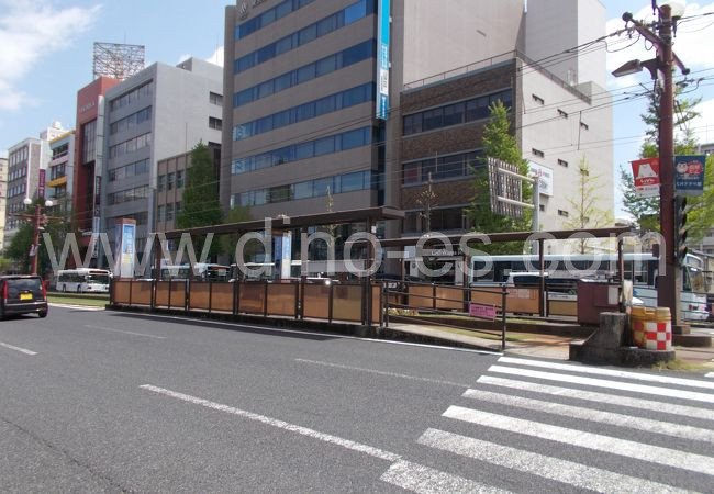 加治屋町メンズエステの駅前の写真です。picture of Kajiyachō station where to find spa and massage salons