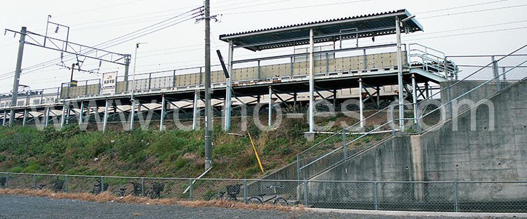 東諫早メンズエステの駅前の写真です。picture of Higashisahaya station where to find spa and massage salons