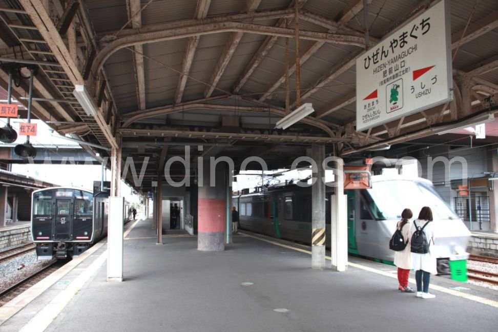 肥前山口メンズエステの駅前の写真です。picture of Hizen-Yamaguchi station where to find spa and massage salons