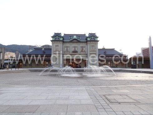 門司メンズエステの駅前の写真です。picture of Moji station where to find spa and massage salons