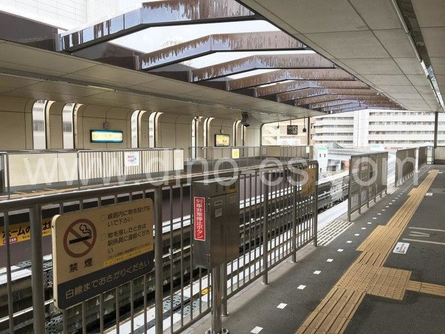 旦過メンズエステの駅前の写真です。picture of Tanga station where to find spa and massage salons