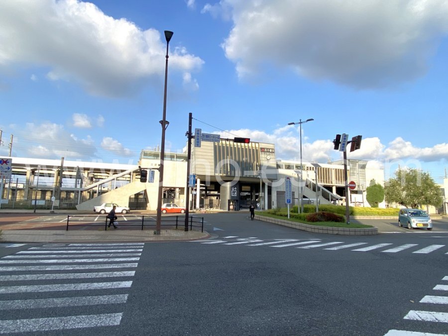 西小倉メンズエステの駅前の写真です。picture of Nishi-Kokura station where to find spa and massage salons