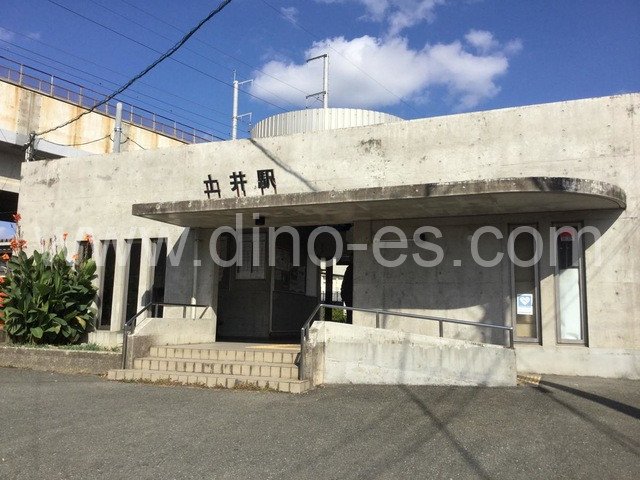 土井メンズエステの駅前の写真です。picture of Doi station where to find spa and massage salons