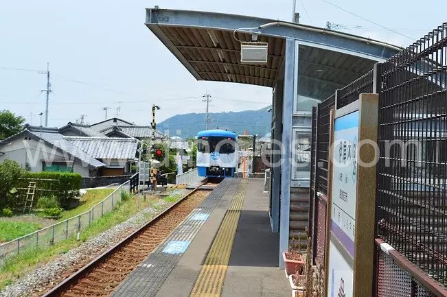 伊尾木メンズエステの駅前の写真です。picture of Ioki station where to find spa and massage salons