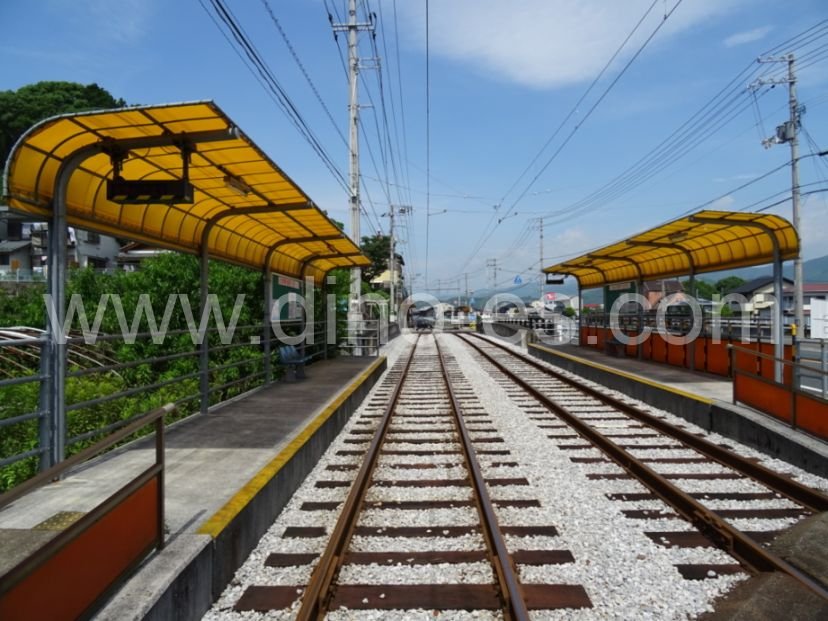 清和学園前メンズエステの駅前の写真です。picture of Seiwagakuenmae station where to find spa and massage salons