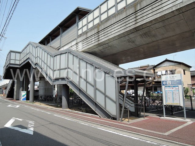 入明メンズエステの駅前の写真です。picture of Iriake station where to find spa and massage salons
