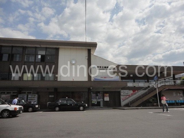 伊予三島メンズエステの駅前の写真です。picture of Iyo-Mishima station where to find spa and massage salons