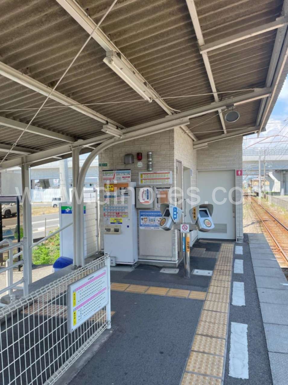 鎌田メンズエステの駅前の写真です。picture of Kamata station where to find spa and massage salons