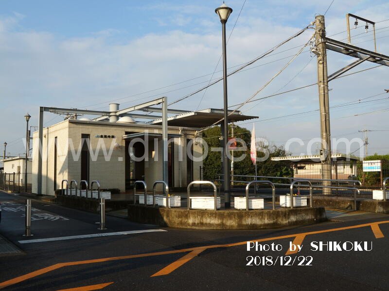 金蔵寺メンズエステの駅前の写真です。picture of Konzouji station where to find spa and massage salons