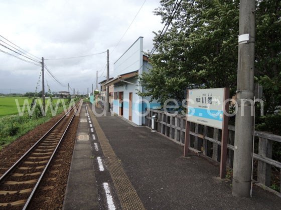 阿波川端メンズエステの駅前の写真です。picture of Awa-Kawabata station where to find spa and massage salons