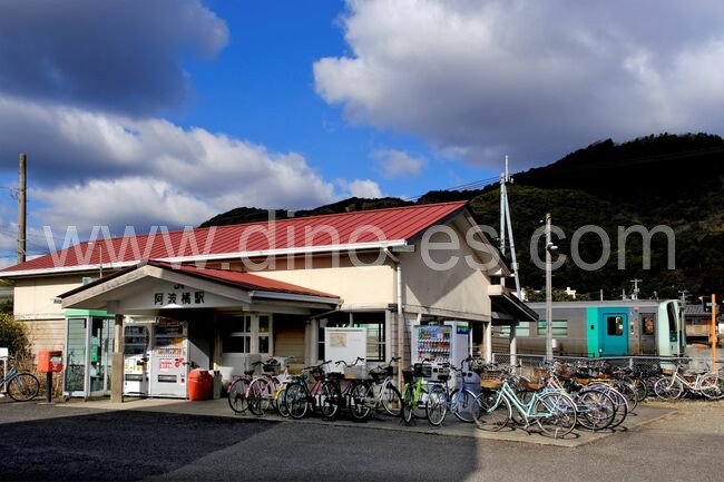 阿波橘メンズエステの駅前の写真です。picture of Awa-Tachibana station where to find spa and massage salons