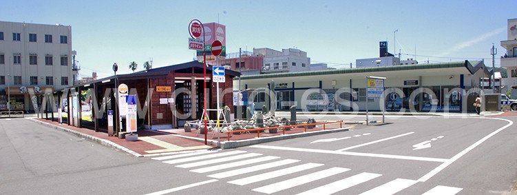 鳴門メンズエステの駅前の写真です。picture of Naruto station where to find spa and massage salons