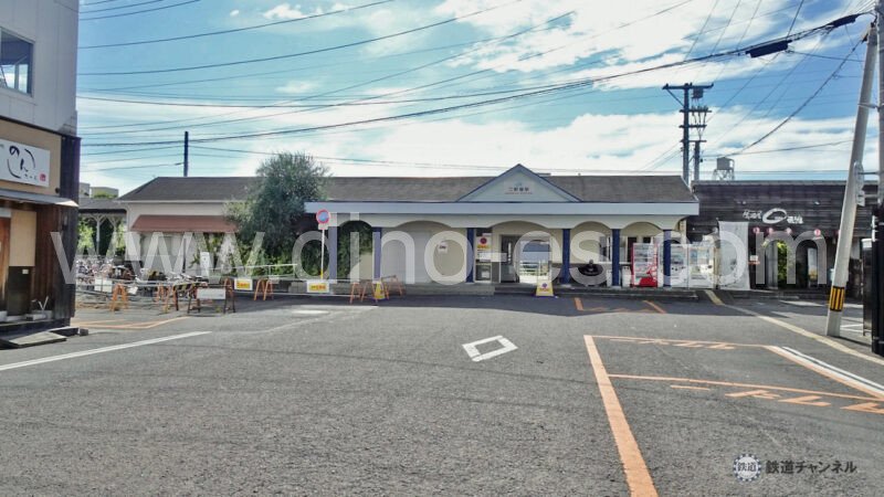 二軒屋メンズエステの駅前の写真です。picture of Nikenya station where to find spa and massage salons