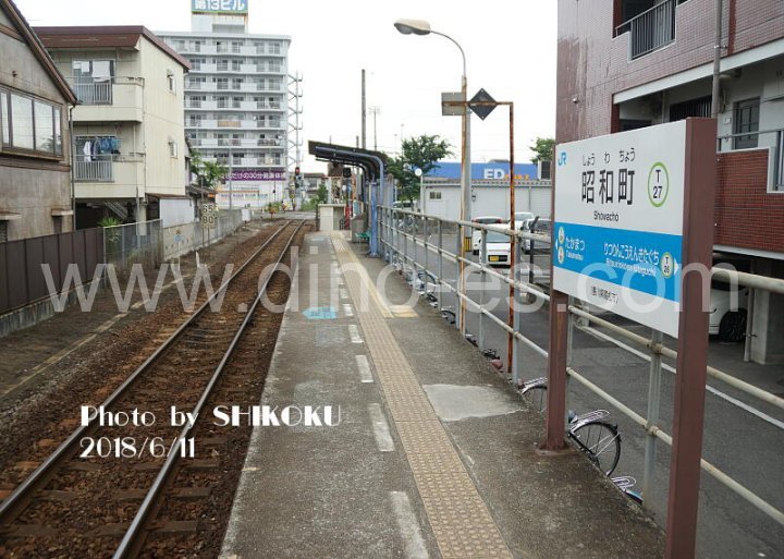 昭和町(香川)メンズエステの駅前の写真です。picture of Shōwachō station where to find spa and massage salons