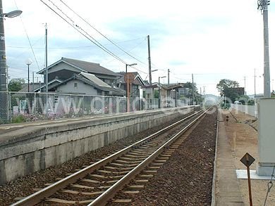 神前(香川)メンズエステの駅前の写真です。picture of Kanzaki station where to find spa and massage salons
