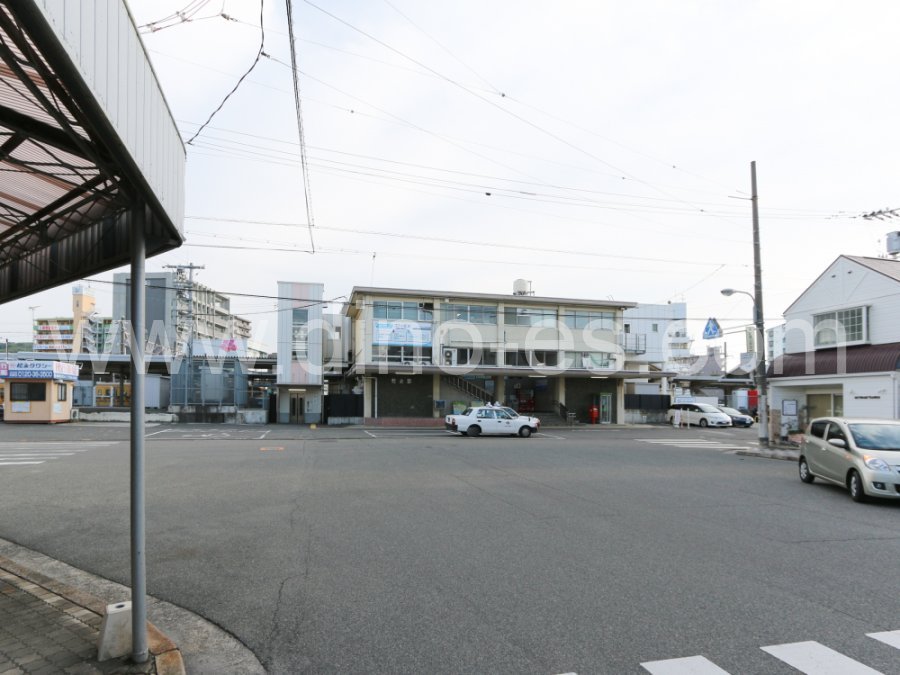 松永メンズエステの駅前の写真です。picture of Matsunaga station where to find spa and massage salons