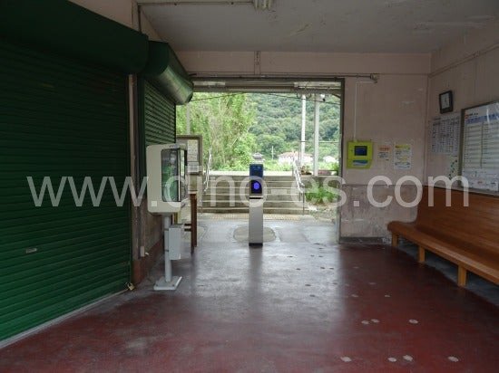 伊里メンズエステの駅前の写真です。picture of Iri station where to find spa and massage salons