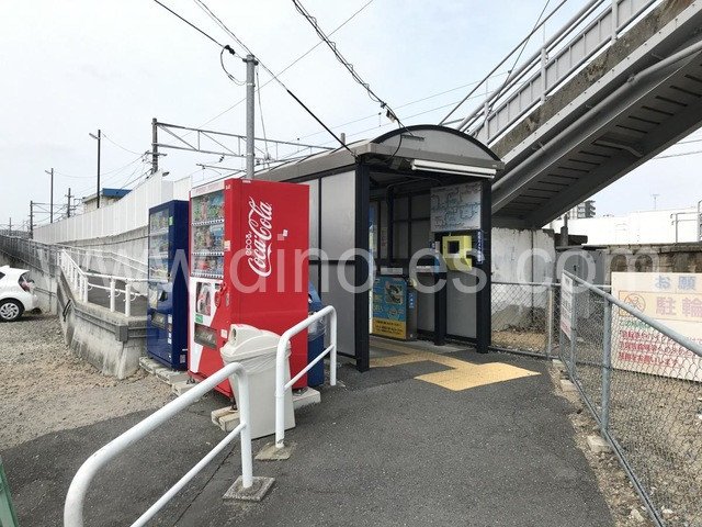備前西市メンズエステの駅前の写真です。picture of Bizen-Nishiichi station where to find spa and massage salons