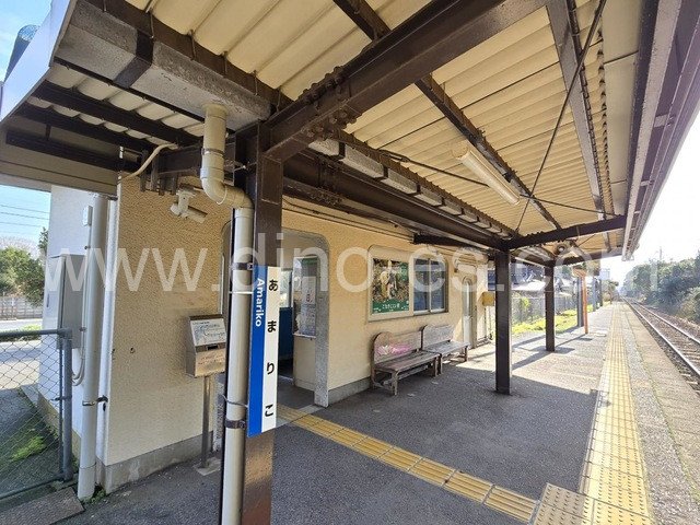 余子メンズエステの駅前の写真です。picture of Amariko station where to find spa and massage salons