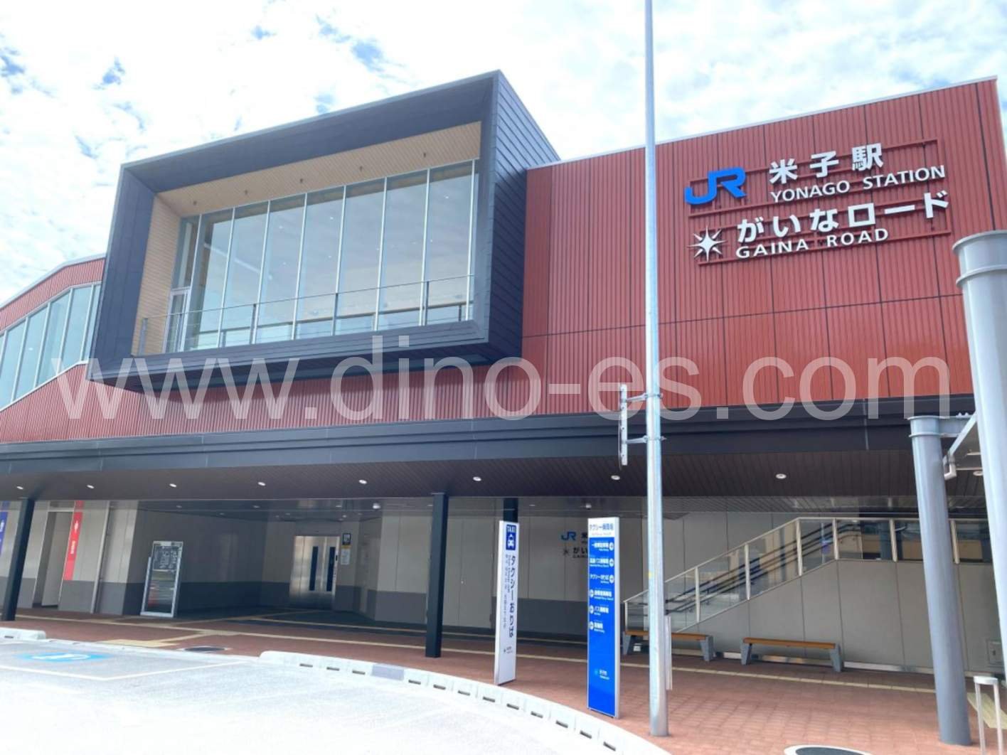 米子メンズエステの駅前の写真です。picture of Yonago station where to find spa and massage salons