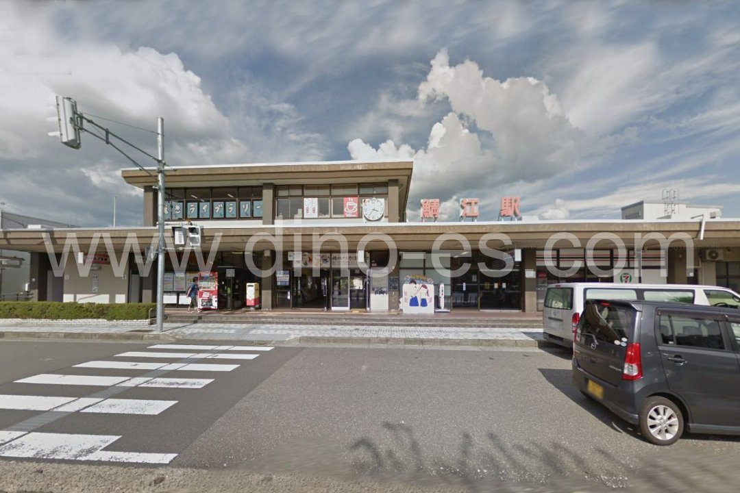鯖江メンズエステの駅前の写真です。picture of Sabae station where to find spa and massage salons
