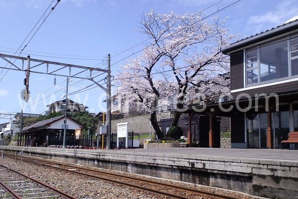 三国港メンズエステの駅前の写真です。picture of Mikuniminato station where to find spa and massage salons