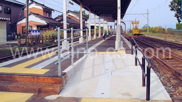 浅水メンズエステの駅前の写真です。picture of Asōzu station where to find spa and massage salons
