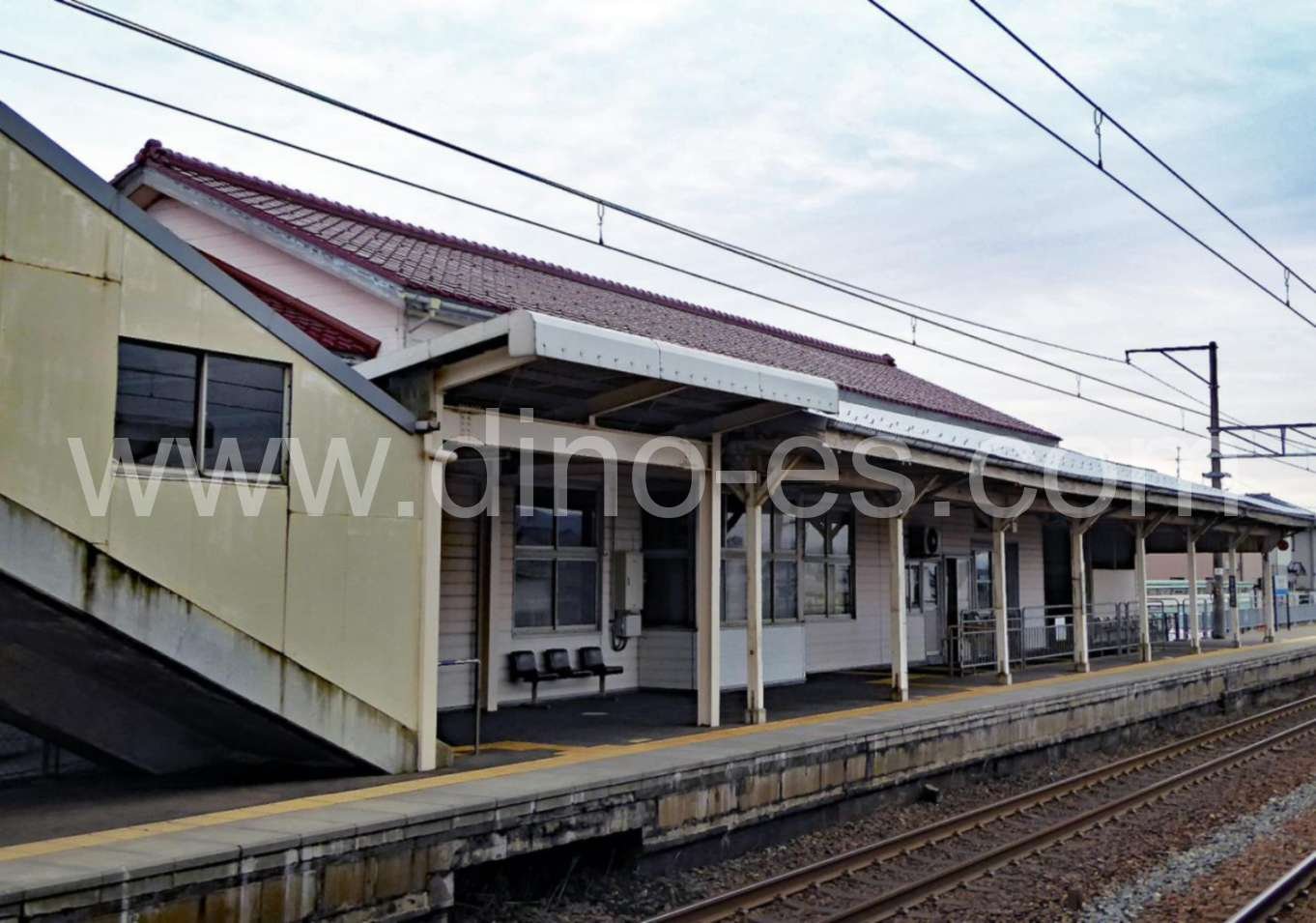 森田メンズエステの駅前の写真です。picture of Morita station where to find spa and massage salons