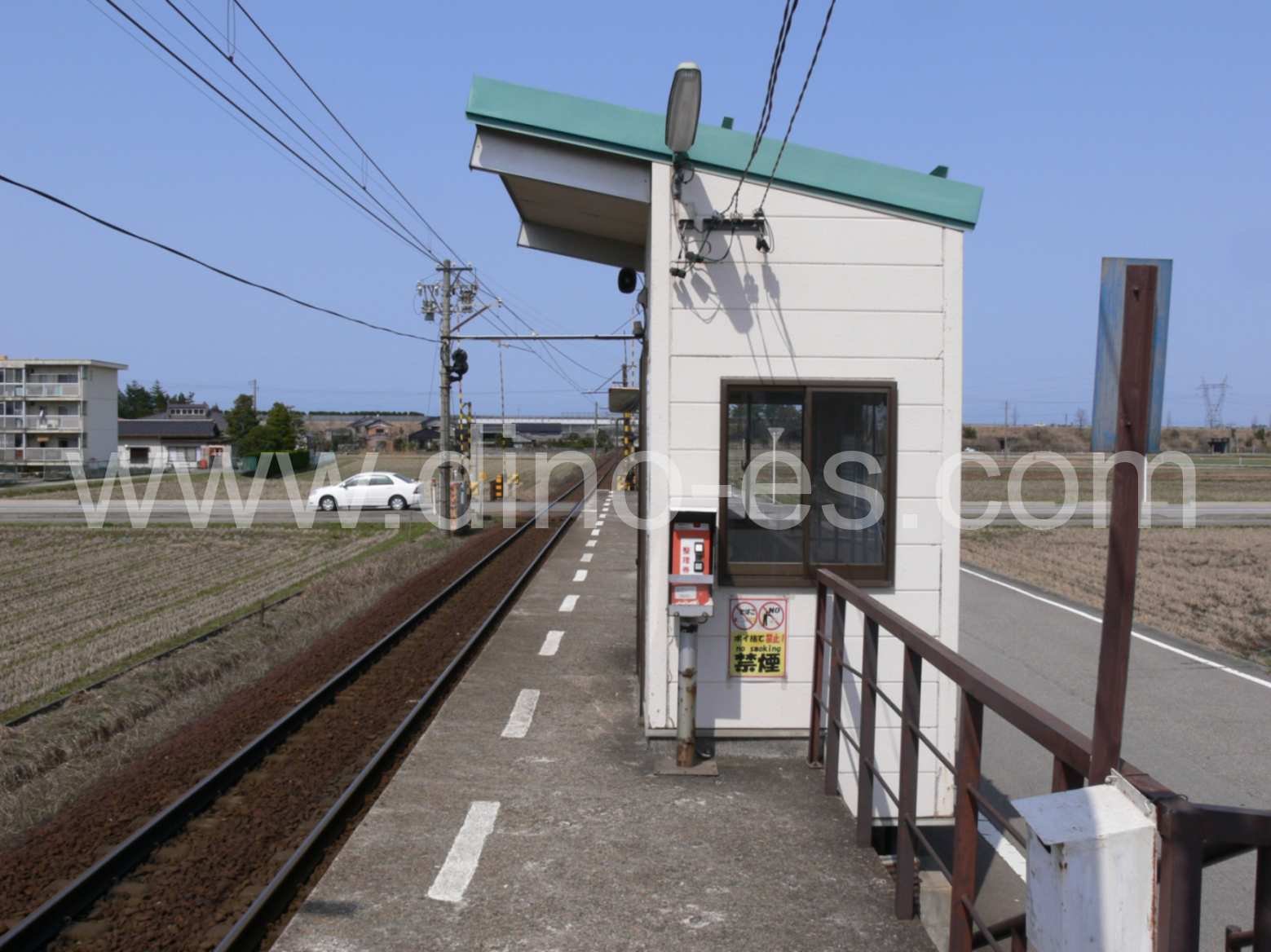 新宮川メンズエステの駅前の写真です。picture of Shin-Miyakawa station where to find spa and massage salons