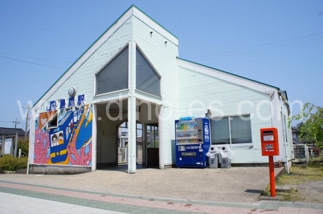 島尾メンズエステの駅前の写真です。picture of Shimao station where to find spa and massage salons