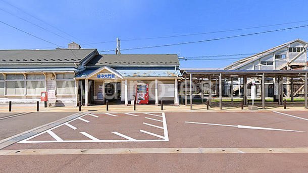 越中大門メンズエステの駅前の写真です。picture of Etchū-Daimon station where to find spa and massage salons