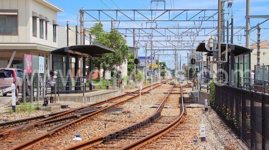 城川原メンズエステの駅前の写真です。picture of Jōgawara station where to find spa and massage salons