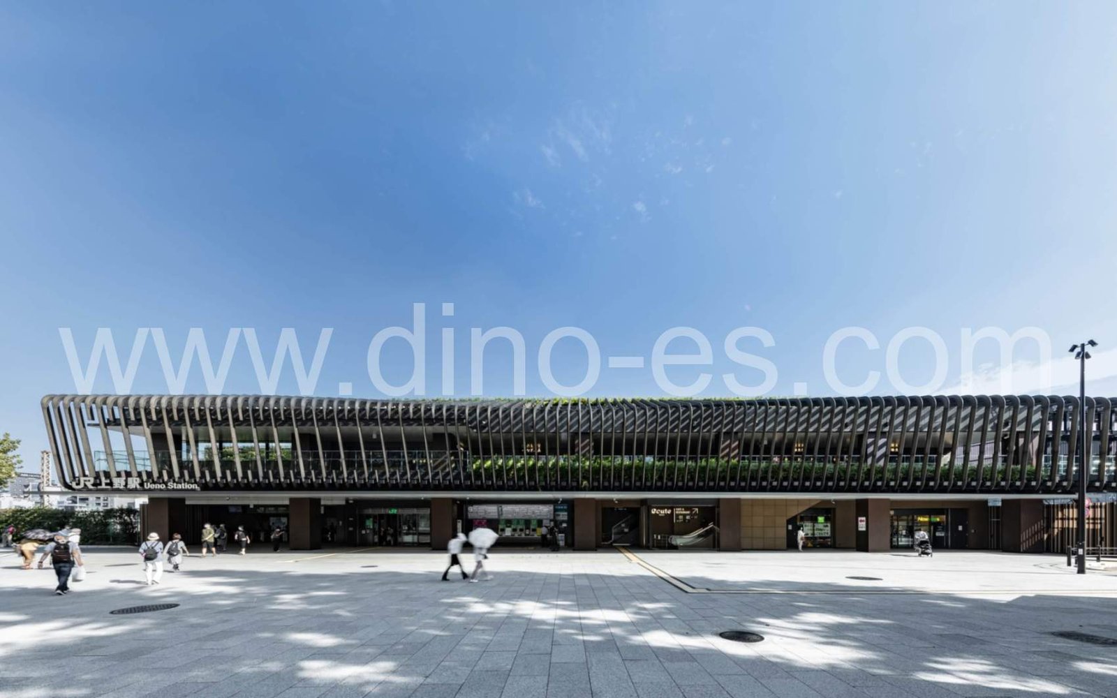 公園口メンズエステの駅前の写真です。picture of Kōenguchi station where to find spa and massage salons