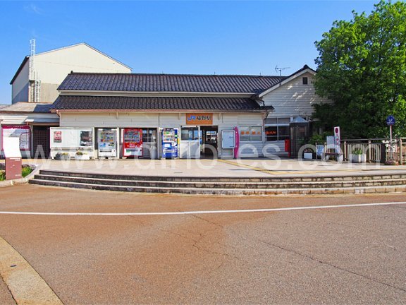 福野(富山)メンズエステの駅前の写真です。picture of Fukuno station where to find spa and massage salons