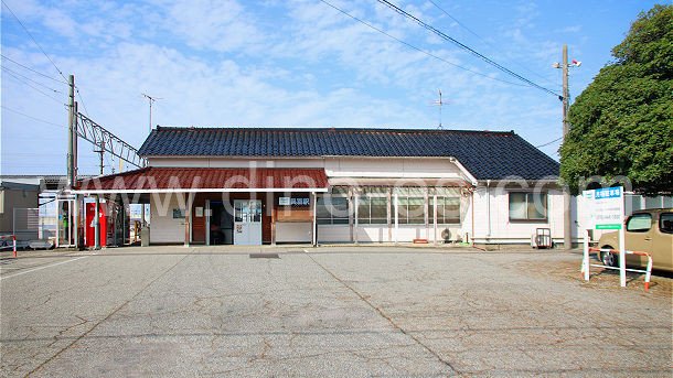 呉羽メンズエステの駅前の写真です。picture of Kureha station where to find spa and massage salons