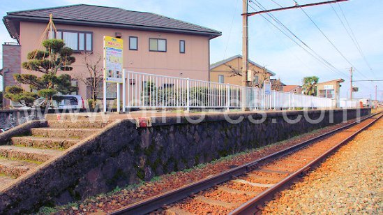 朝菜町メンズエステの駅前の写真です。picture of Asanamachi station where to find spa and massage salons