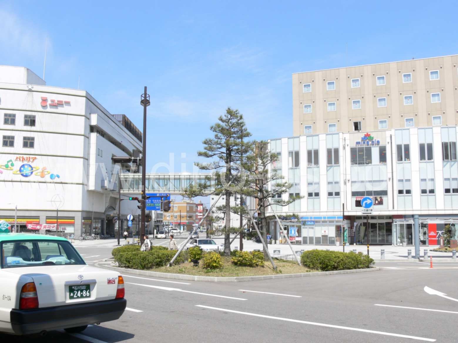 七尾メンズエステの駅前の写真です。picture of Nanao station where to find spa and massage salons